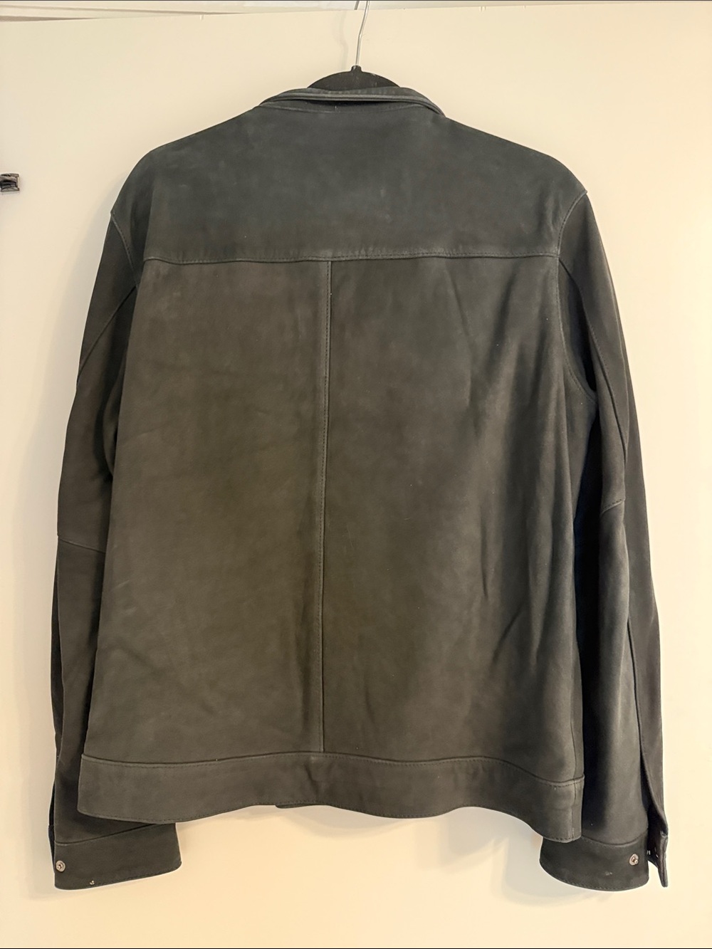 Thursday Boot Company Men's Black Leather Zip Jacket - Picture 4 of 5